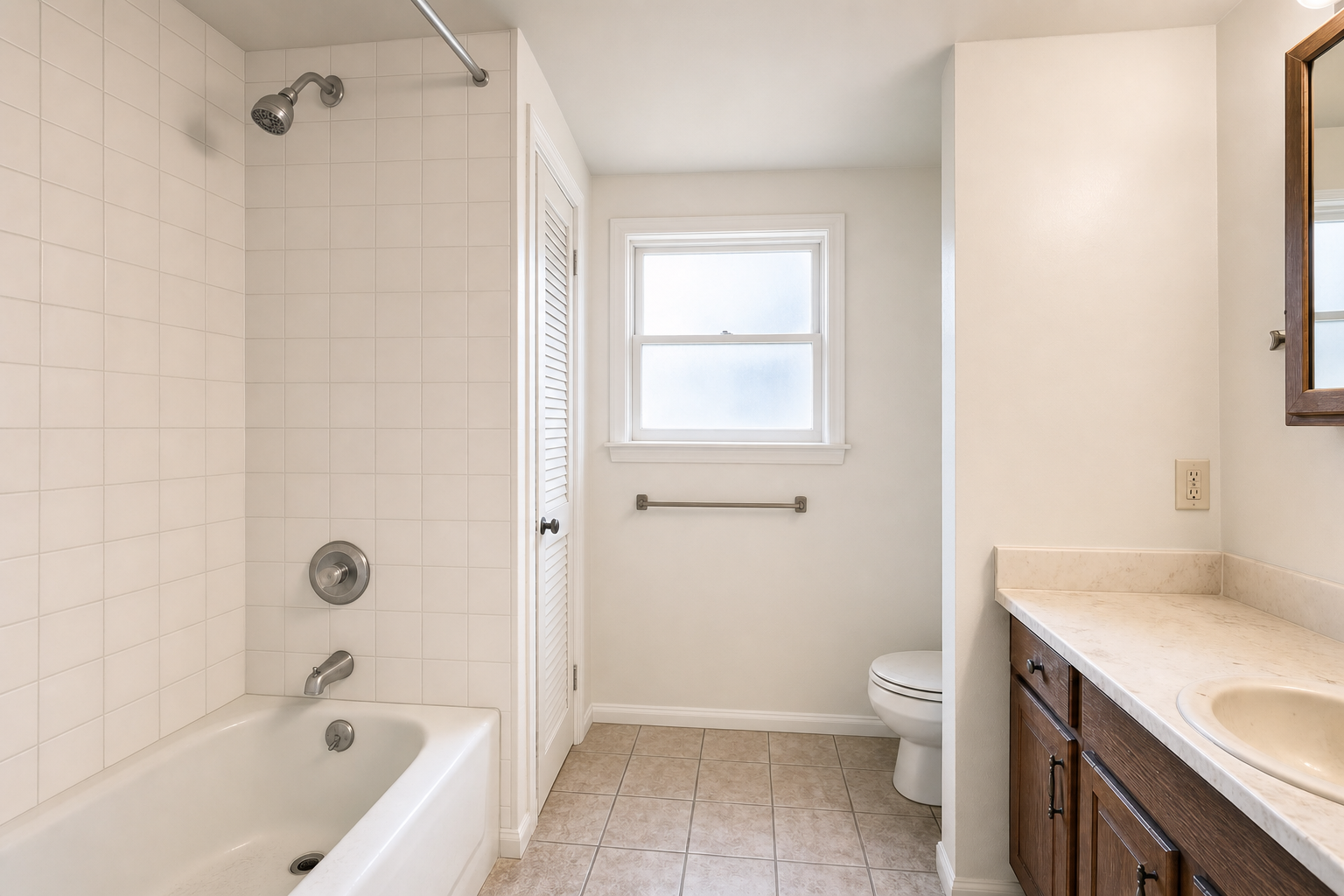 Bathroom Mold — after